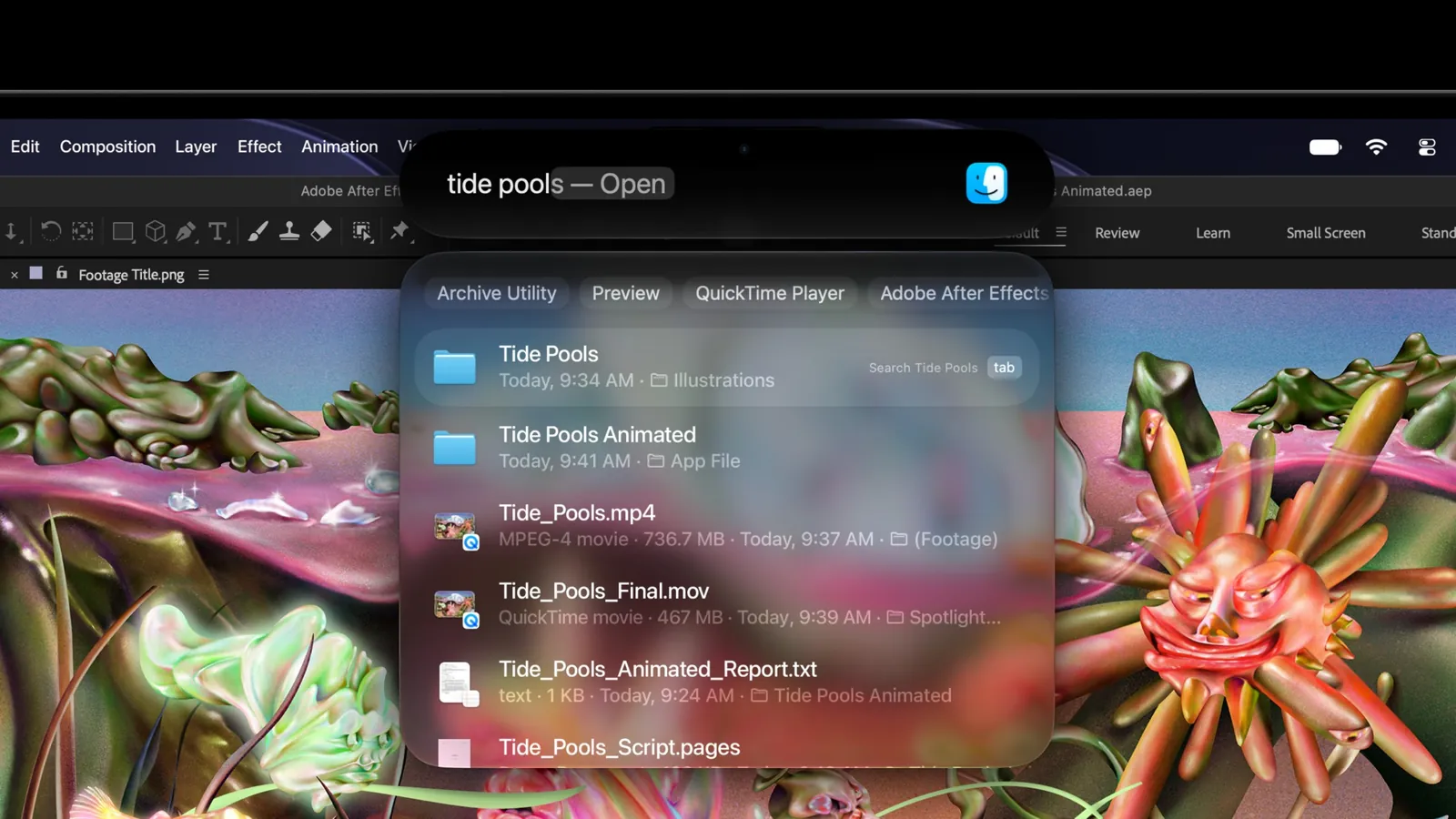 Dynamic Island en el MacBook Pro PROLED XDR