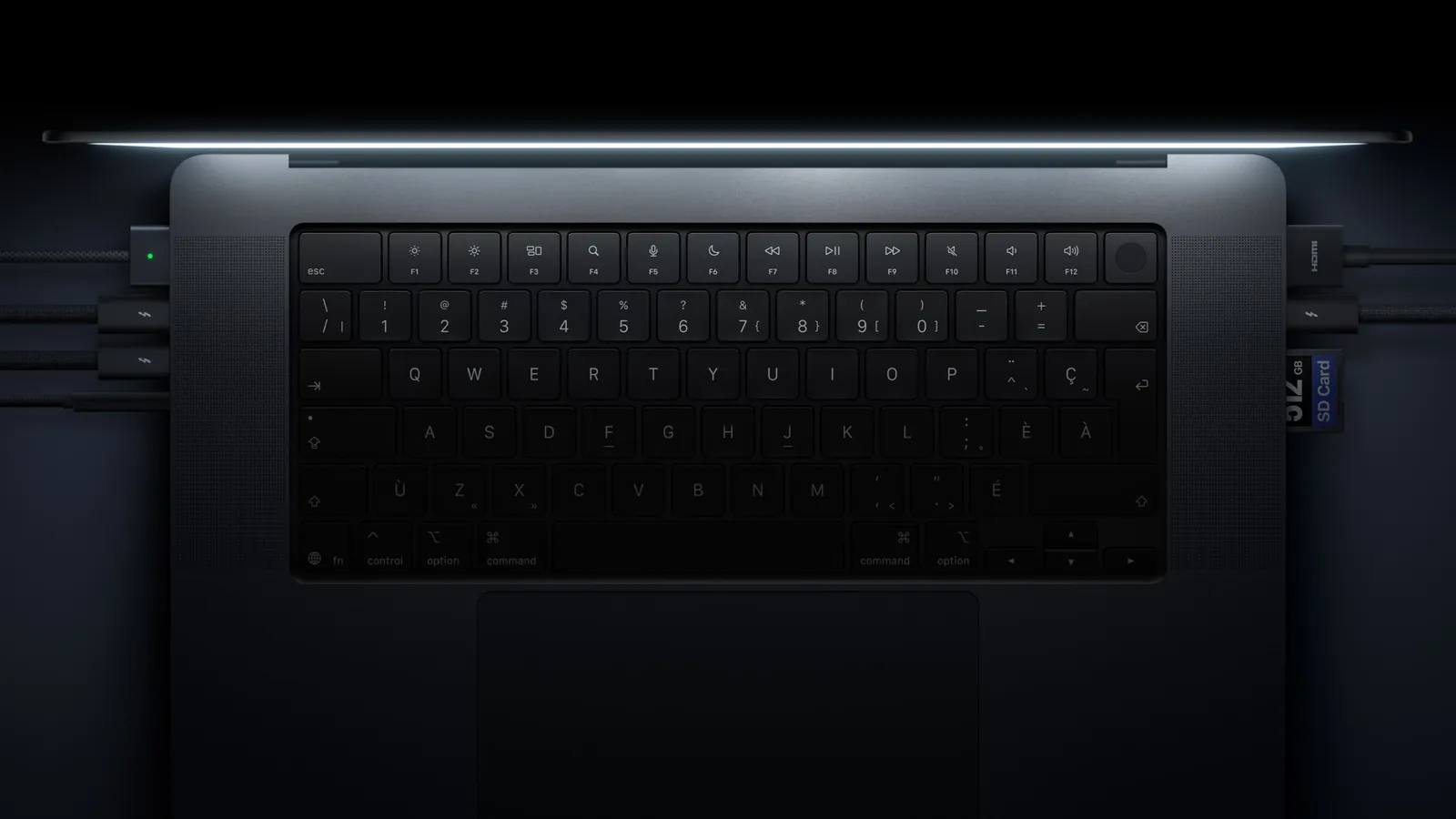 Teclado del MacBook Pro PROLED XDR
