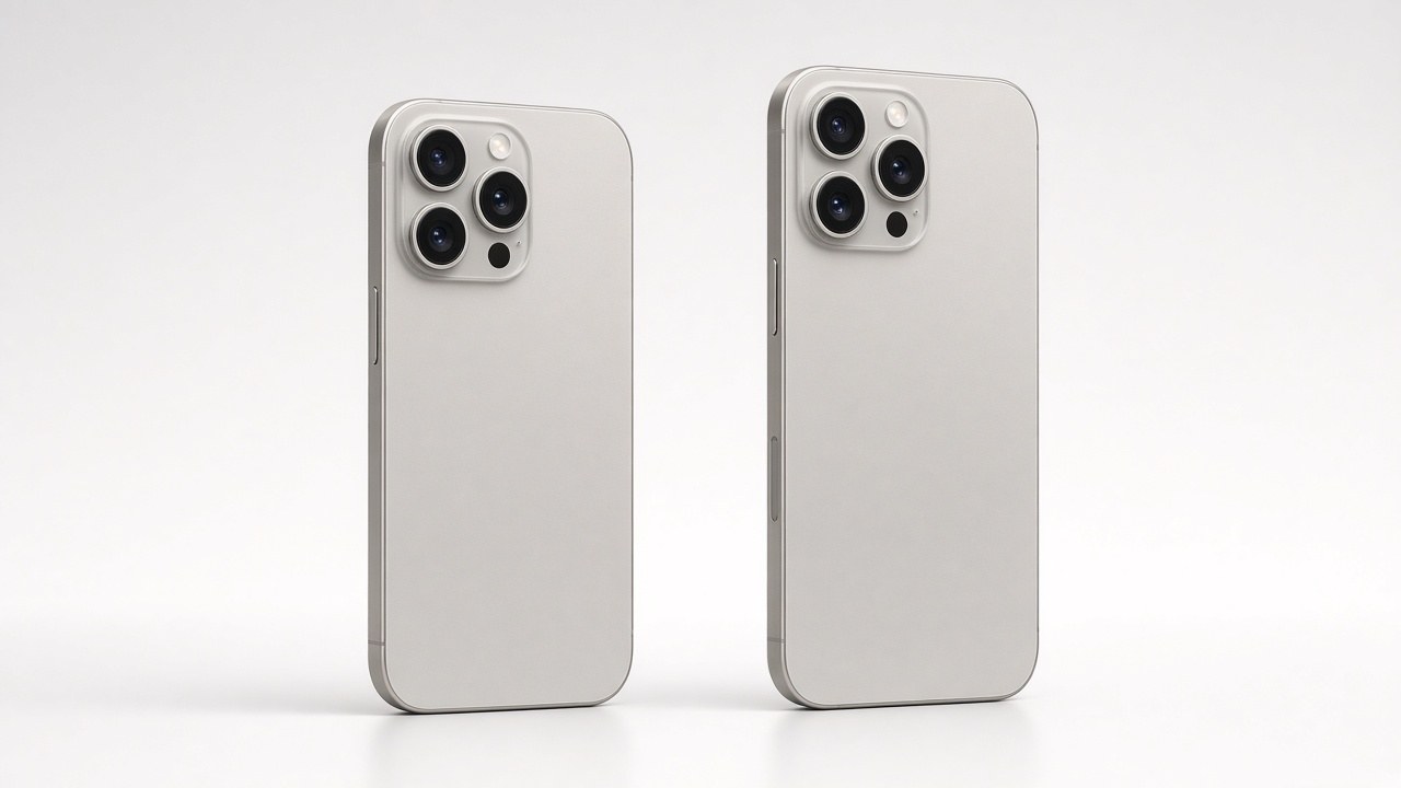 Comparativa de tamaños de iPhone